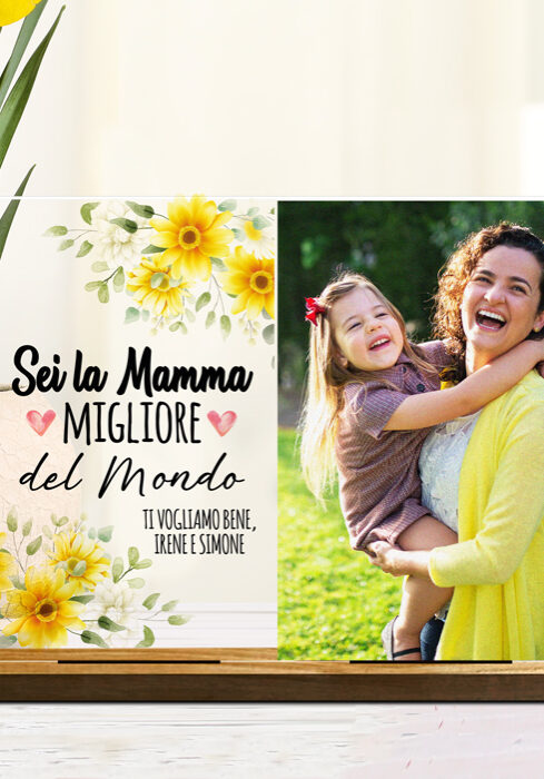 targhetta-plexiglass-fiori-gialli-mamma-regalo-personalizzato